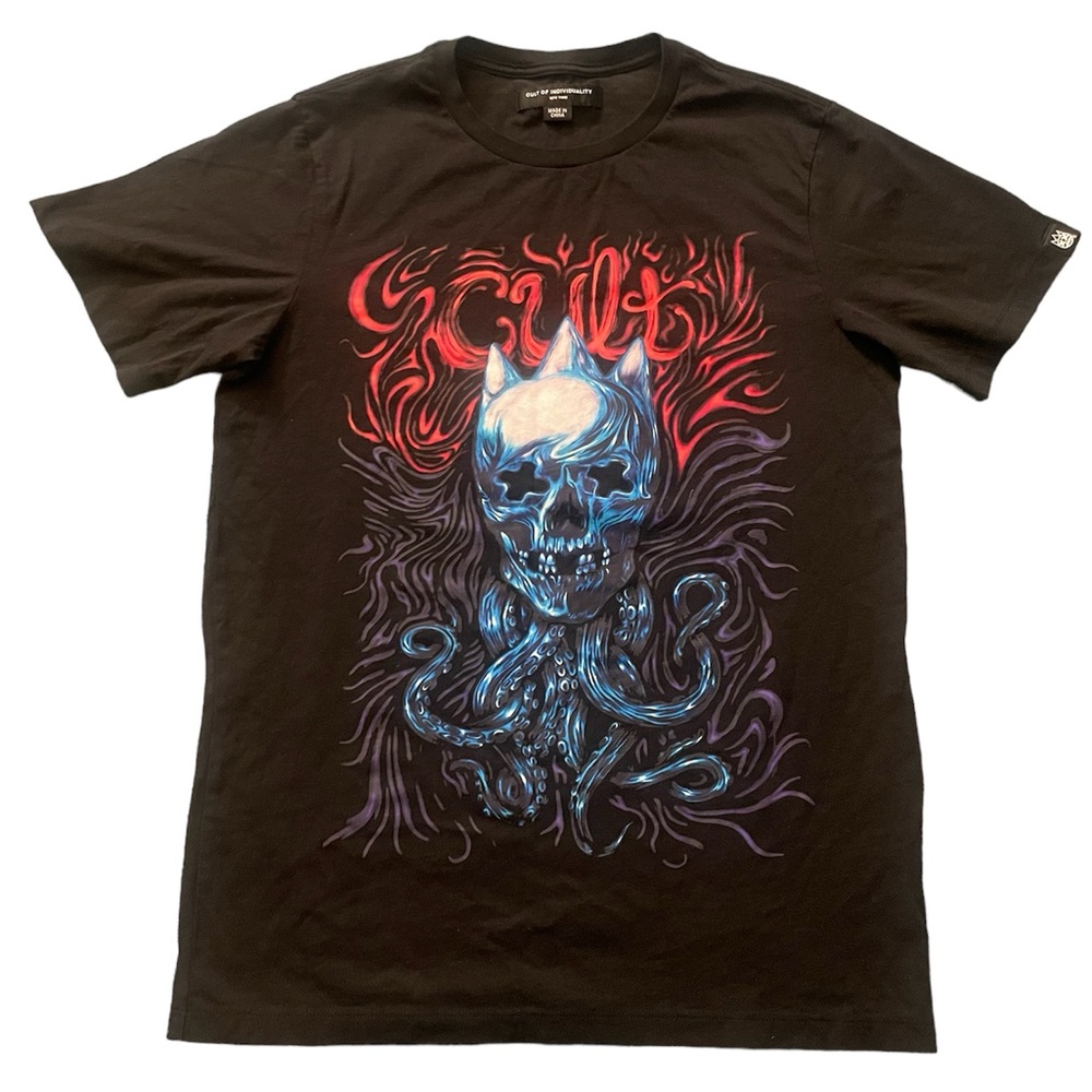 Cult of individuality Vintage black t shirt in boys med